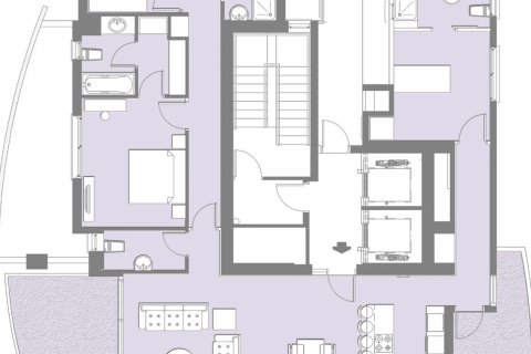 4 chambres Appartement à Mouttagiaka, Limassol, Chypre No. 25669