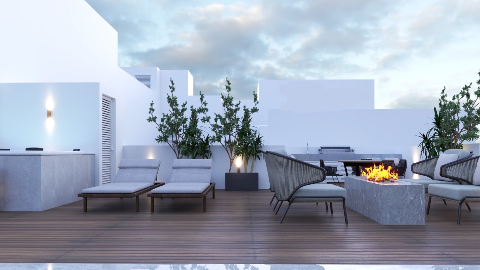 2 bedrooms Penthouse in Aradippou, Larnaka, Cyprus No. 27012