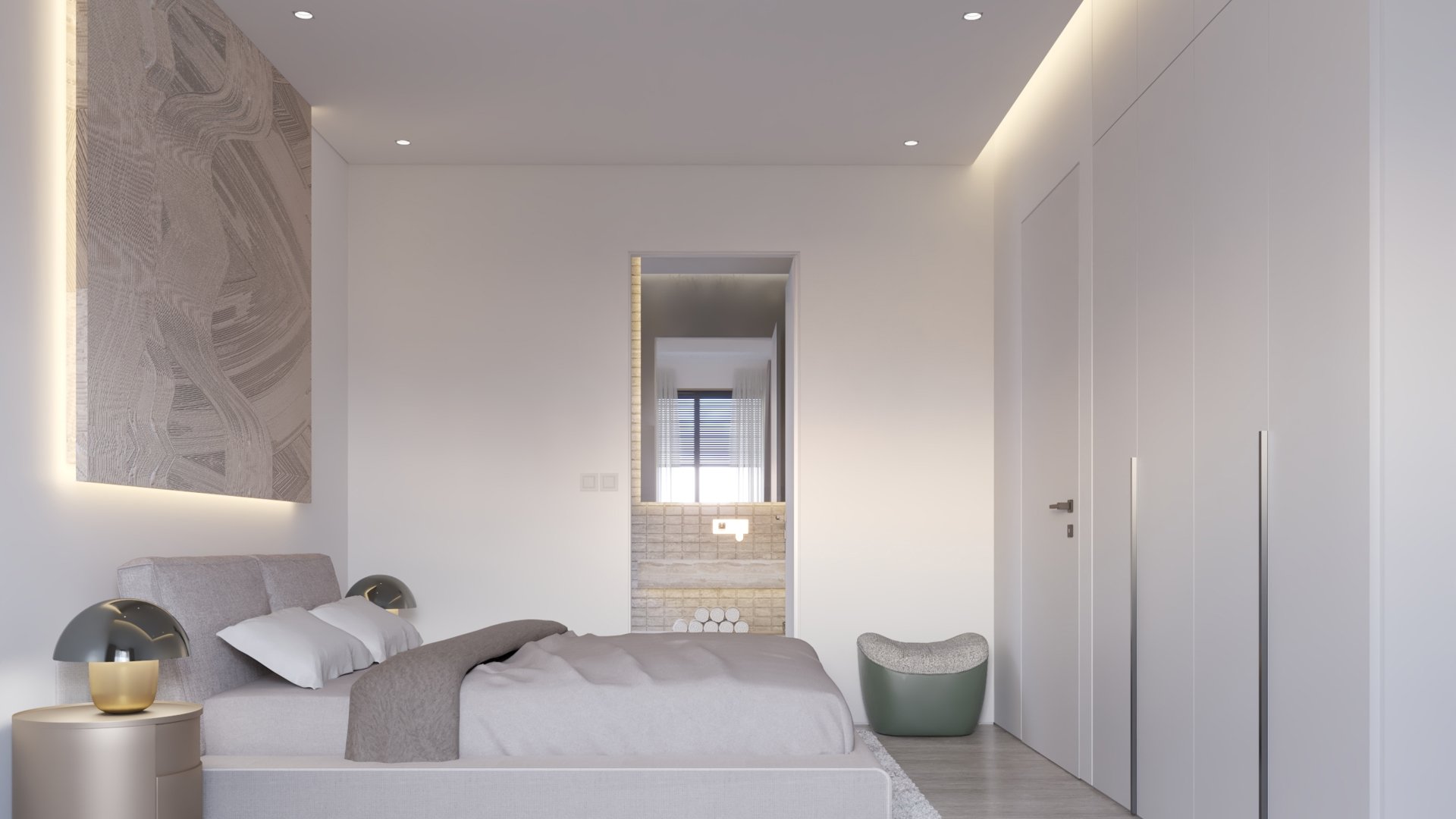 2 bedrooms Penthouse in Aradippou, Larnaka, Cyprus No. 27016