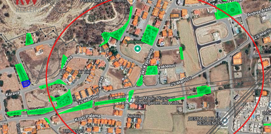 2748m2 Land in Oroklini, Larnaka,  No. 40528