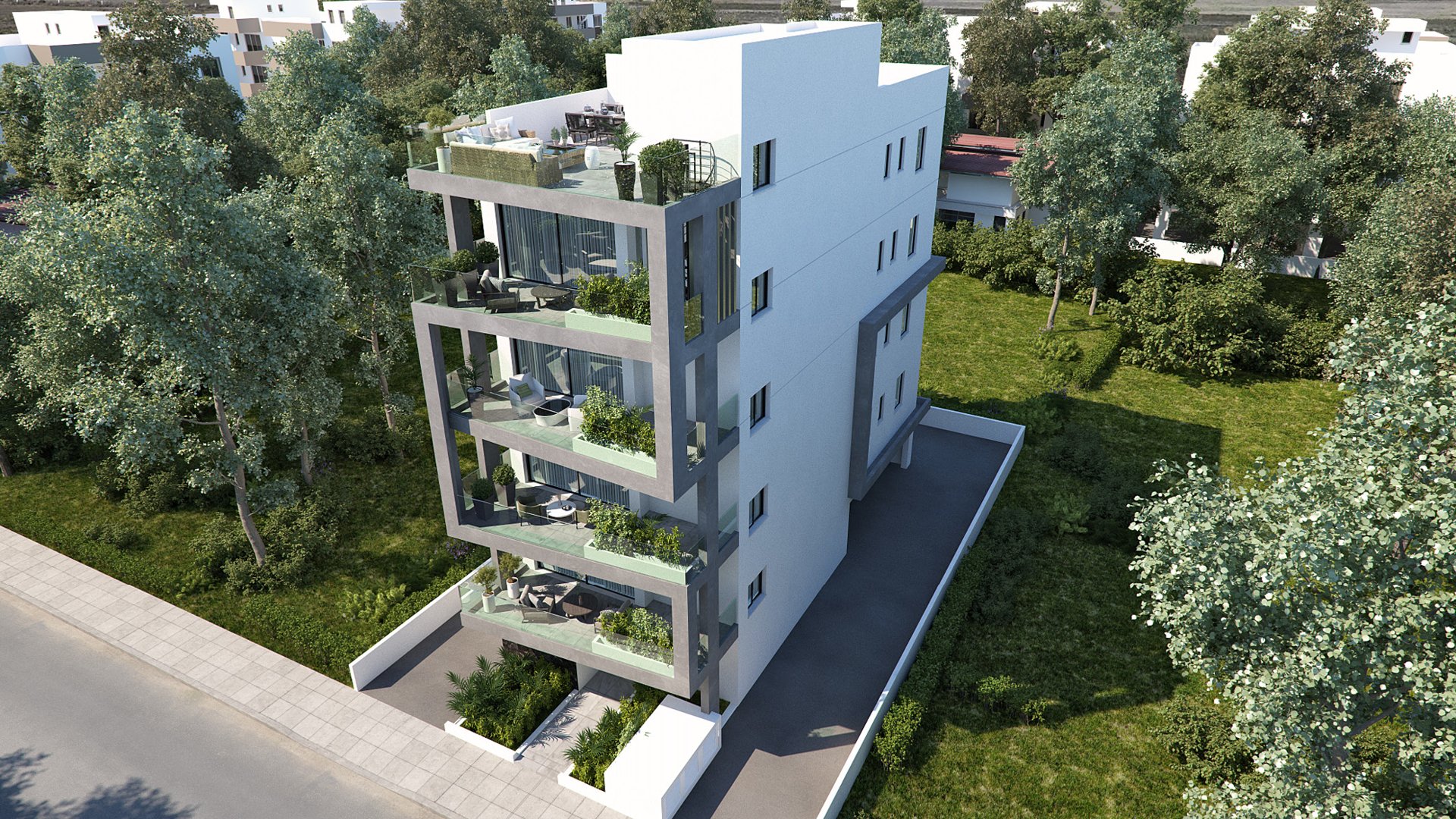 3 chambres Penthouse à Larnaca, Larnaka, Chypre No. 28812