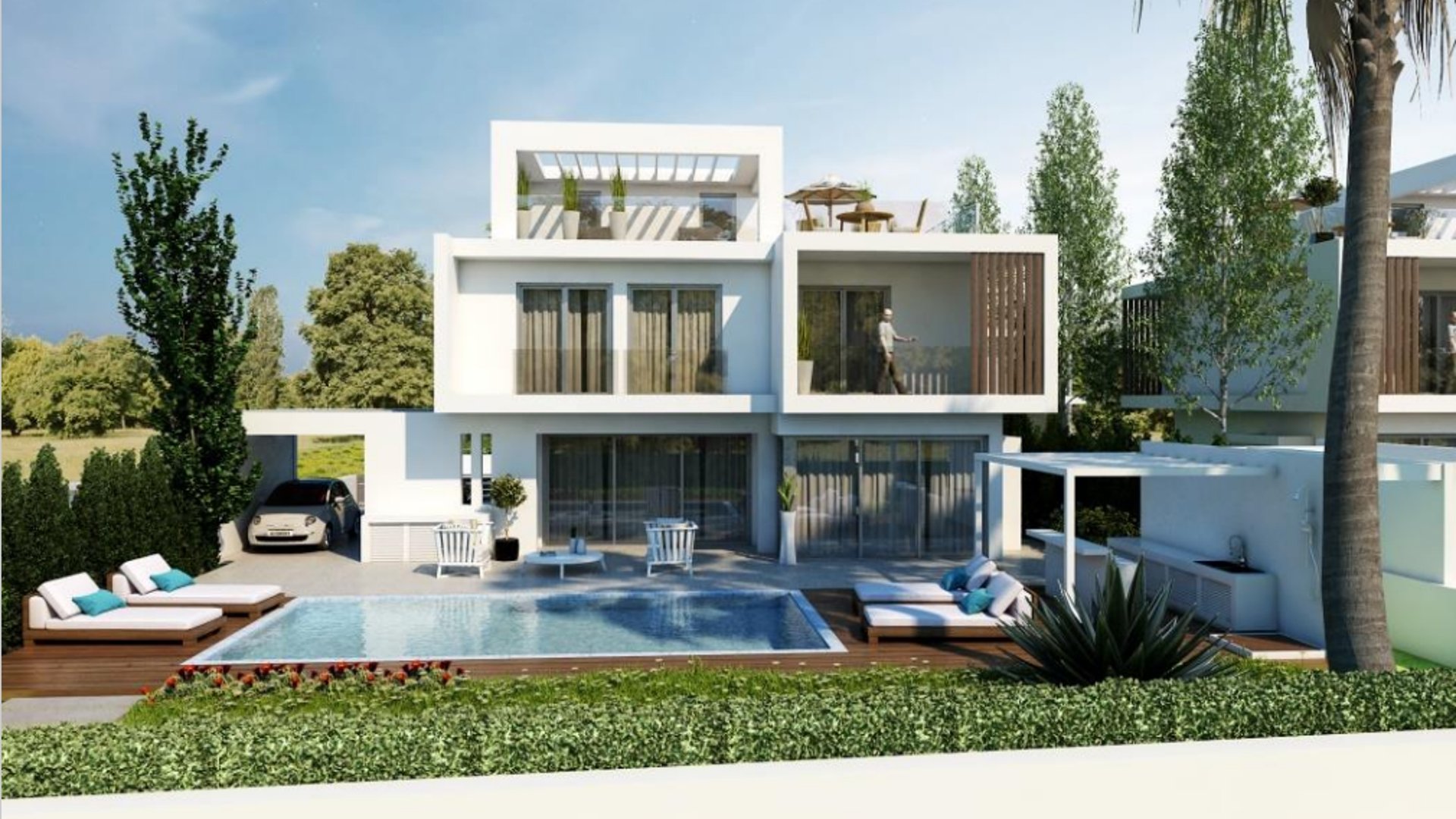 3 chambres Villa à Pyla, Larnaka, Chypre No. 26314
