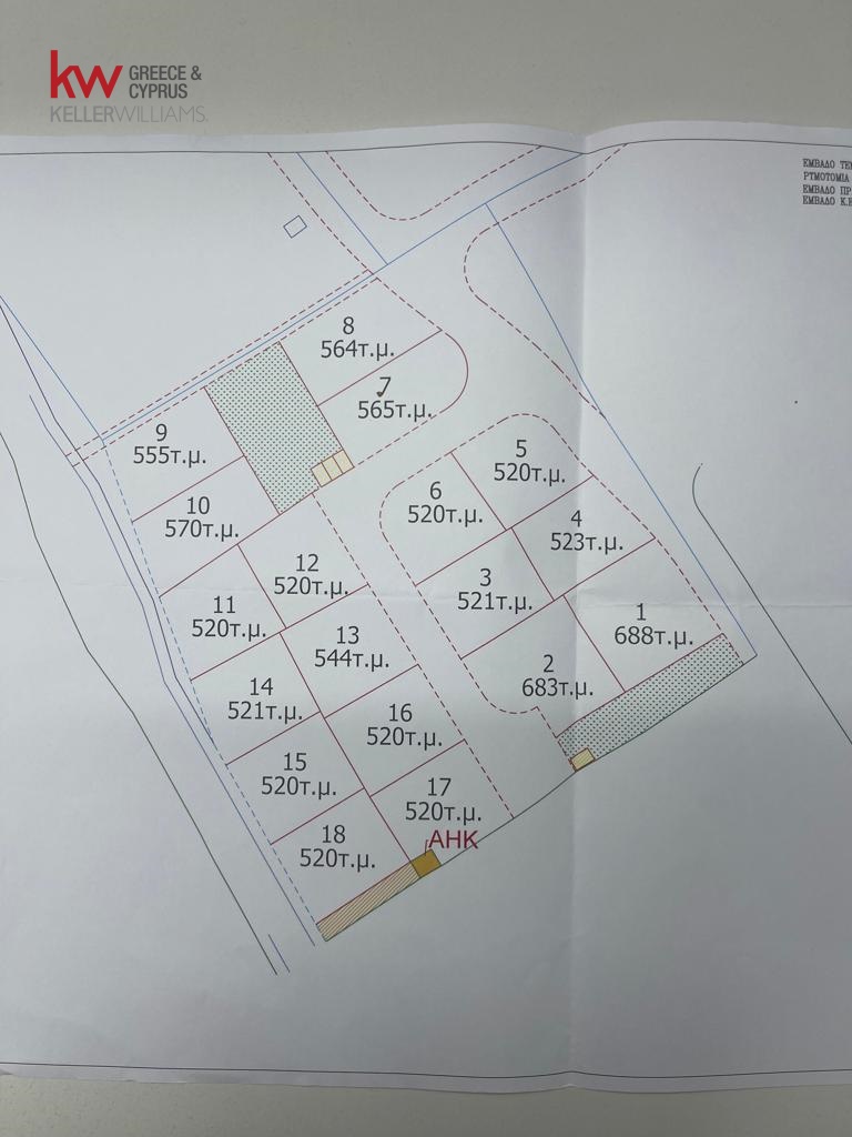Земельный участок 14371м2 в Перволия, Ларнака, Кипр № 40089