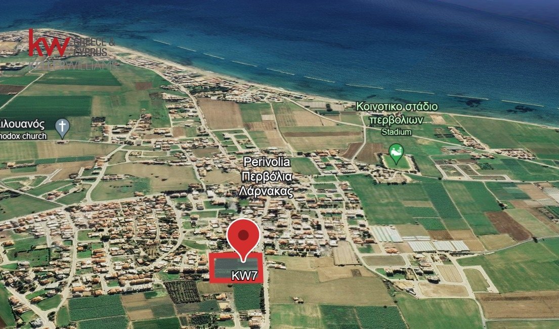Земельный участок 14371м2 в Перволия, Ларнака, Кипр № 40089