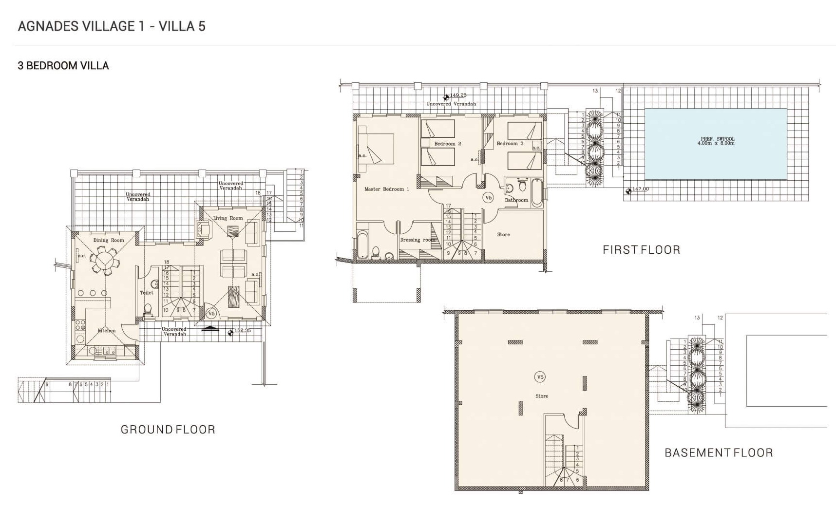 3 bedrooms Villa in Agnades Village Polis, Paphos, Cyprus No. 9046