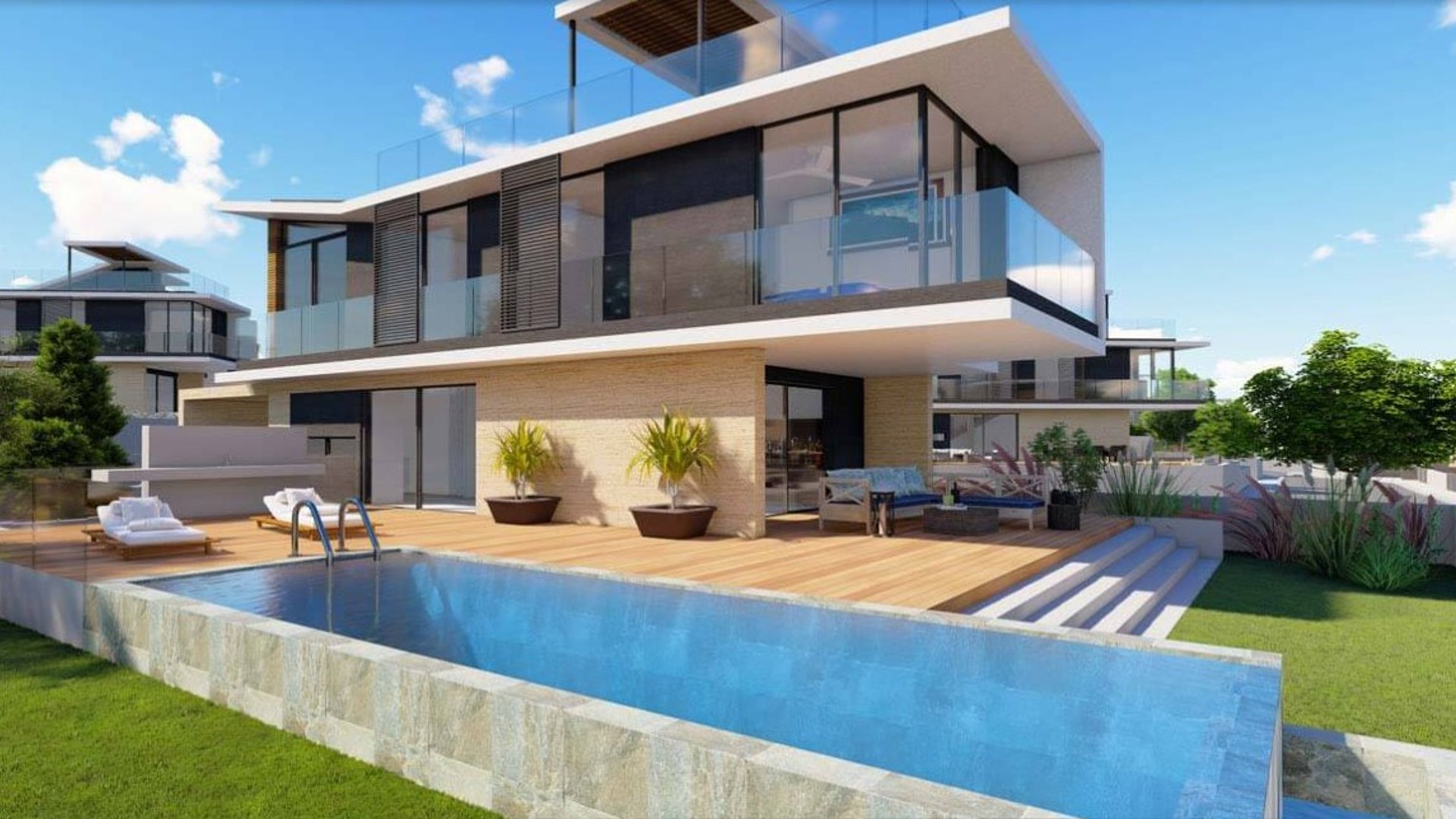 4 chambres Villa à Chloraka, Paphos, Chypre No. 28293
