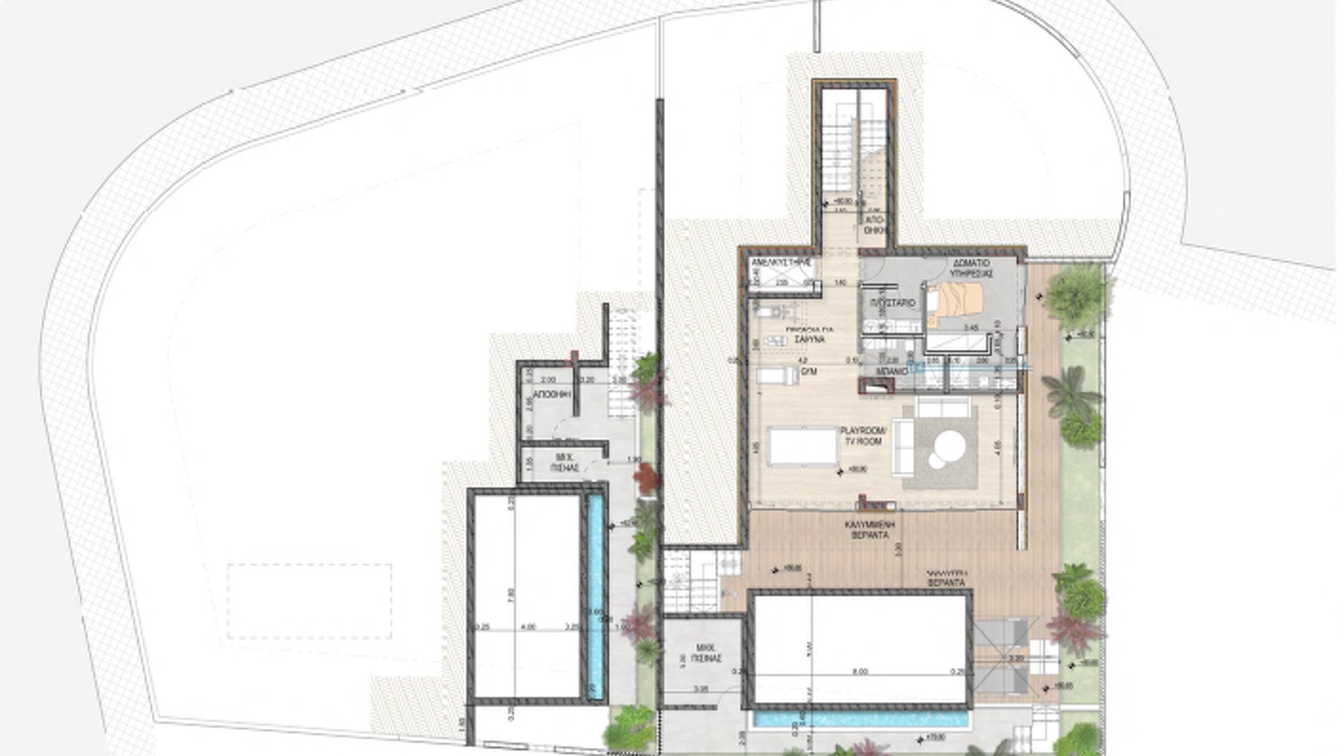 5 chambres Villa à Limassol, Chypre No. 28292