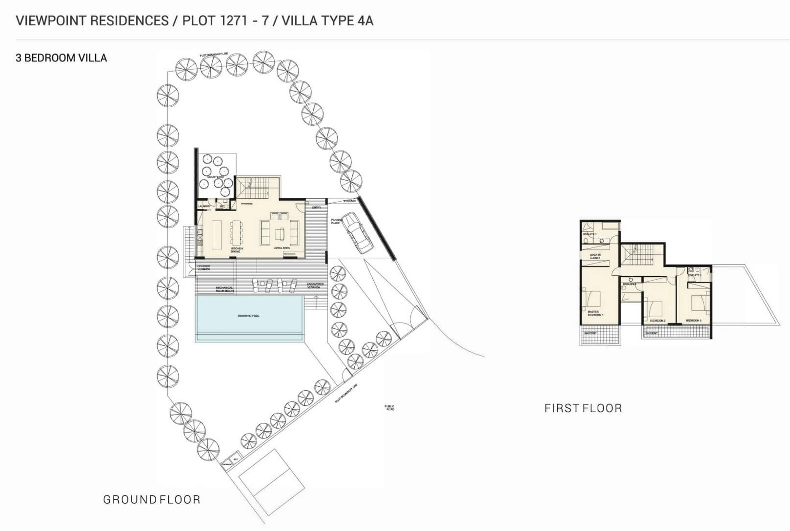 3 bedrooms Villa in Viewpoint Hills Pegeia, Paphos, Cyprus No. 9227