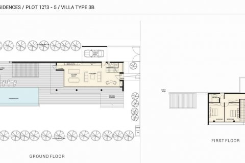 Villa floor plan «3BR-33», 3 bedrooms in Viewpoint Hills