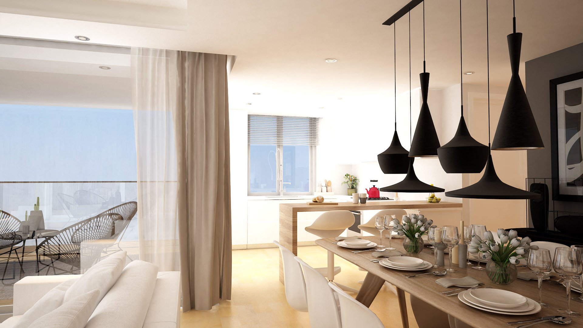3 bedrooms Penthouse in Larnaca, Larnaka, Cyprus No. 26389