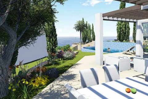 Вилла с 4 комнатами в Пафос,  № 38029 3