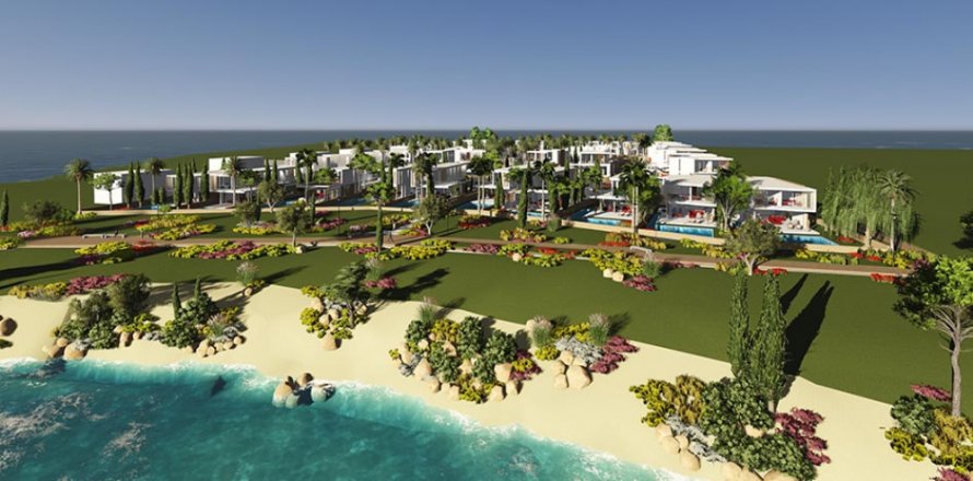 Вилла с 3 комнатами в Пафос,  № 38033