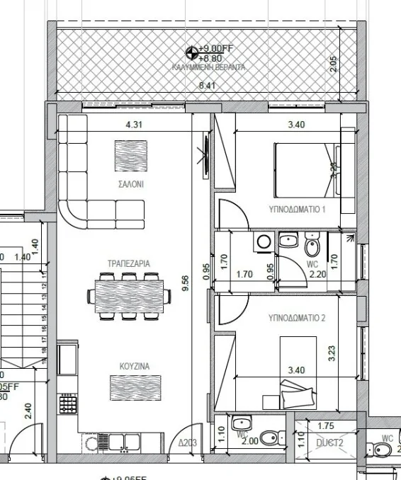 2 bedrooms Apartment in Agios Athanasios, Limassol, Cyprus No. 25378