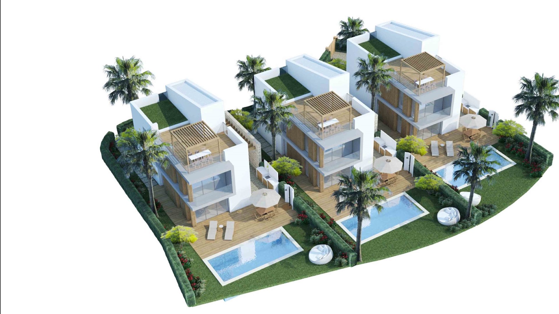 3 dormitorios Villa en Protaras, Ammochostos, Chipre No. 26067