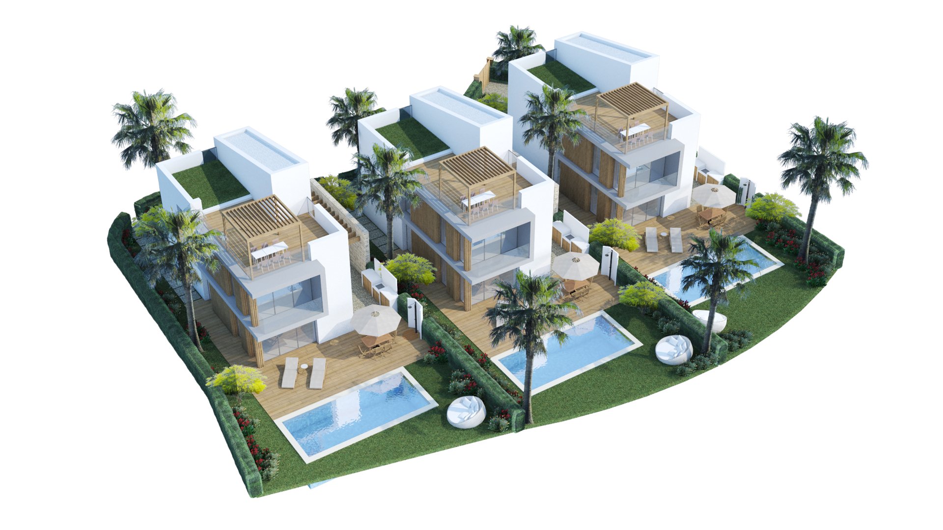 3 dormitorios Villa en Protaras, Ammochostos, Chipre No. 26067