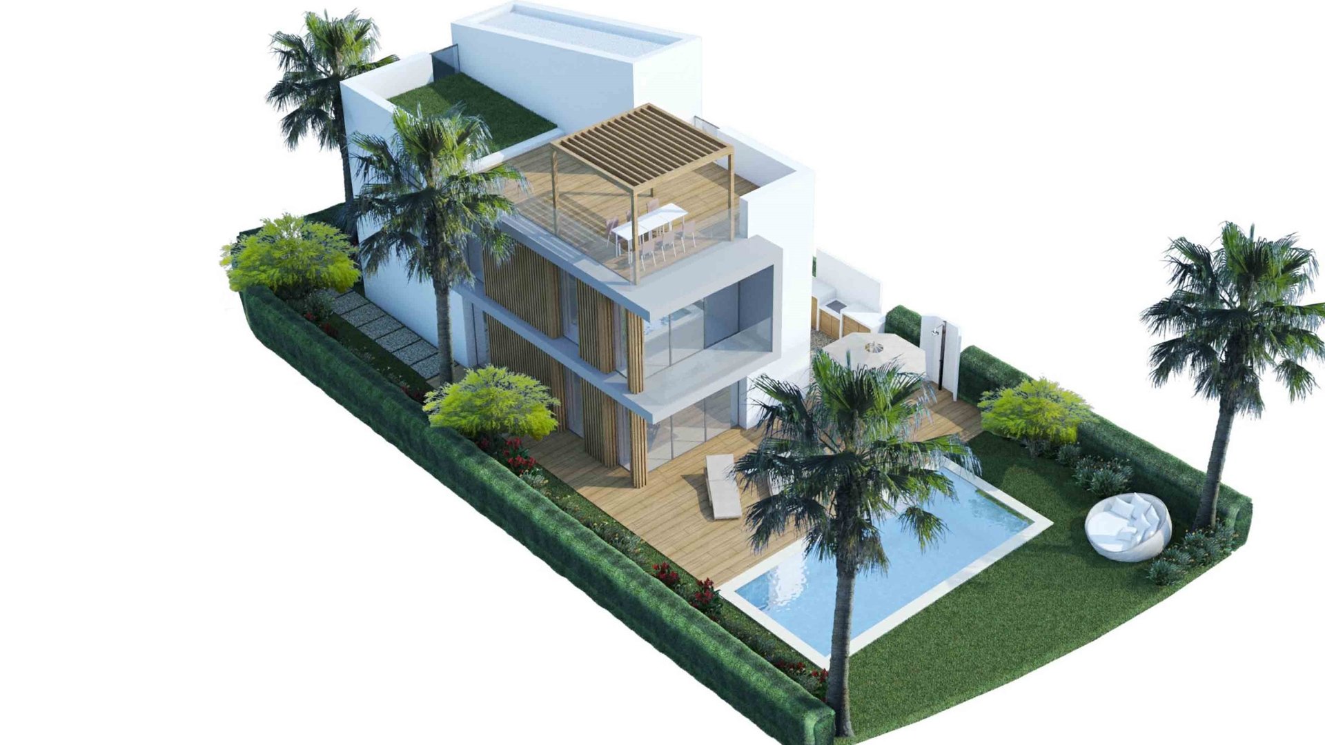 3 dormitorios Villa en Protaras, Ammochostos, Chipre No. 26067