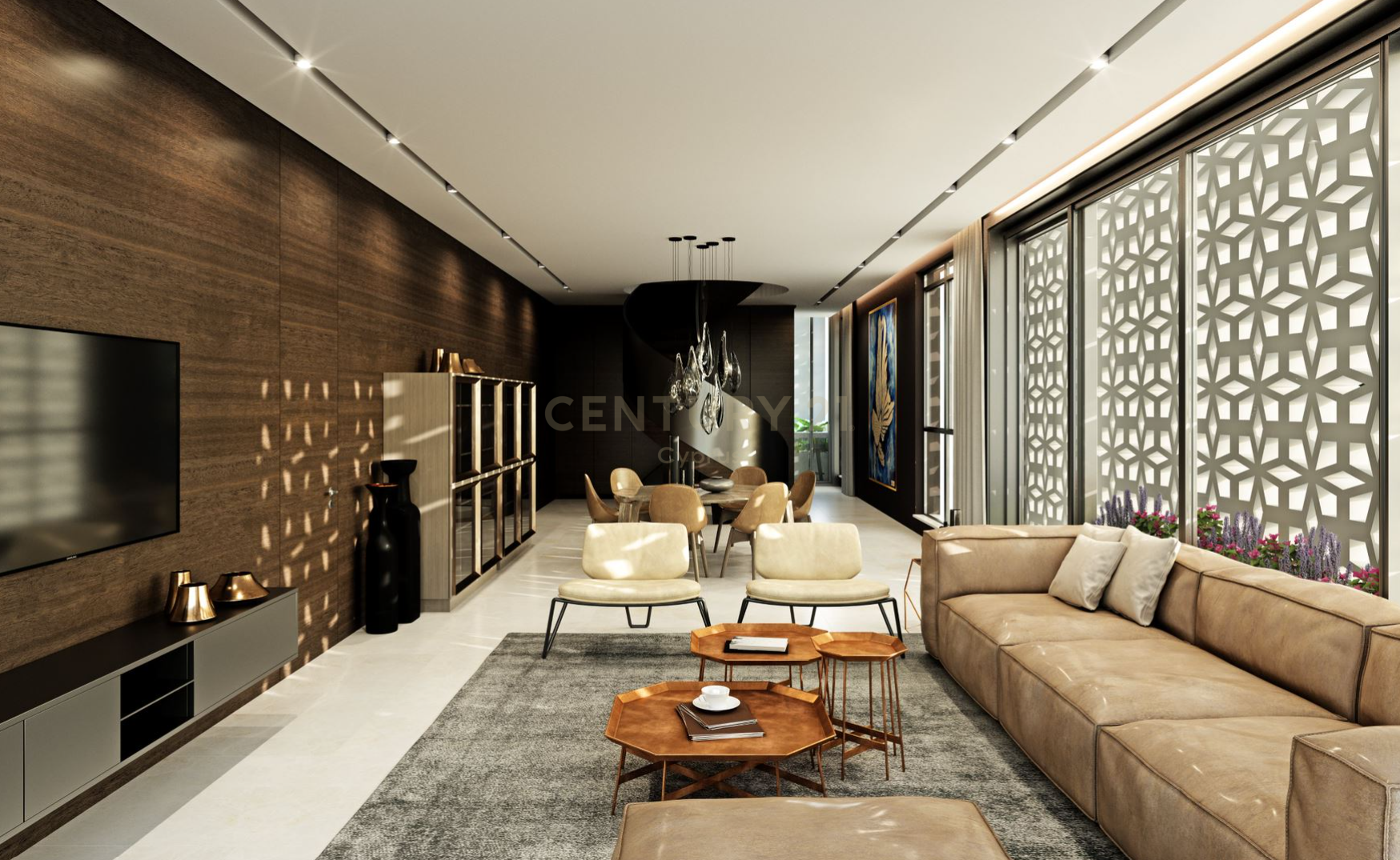 3 dormitorios Dúplex en Germasogeia, Limassol, Chipre No. 35449