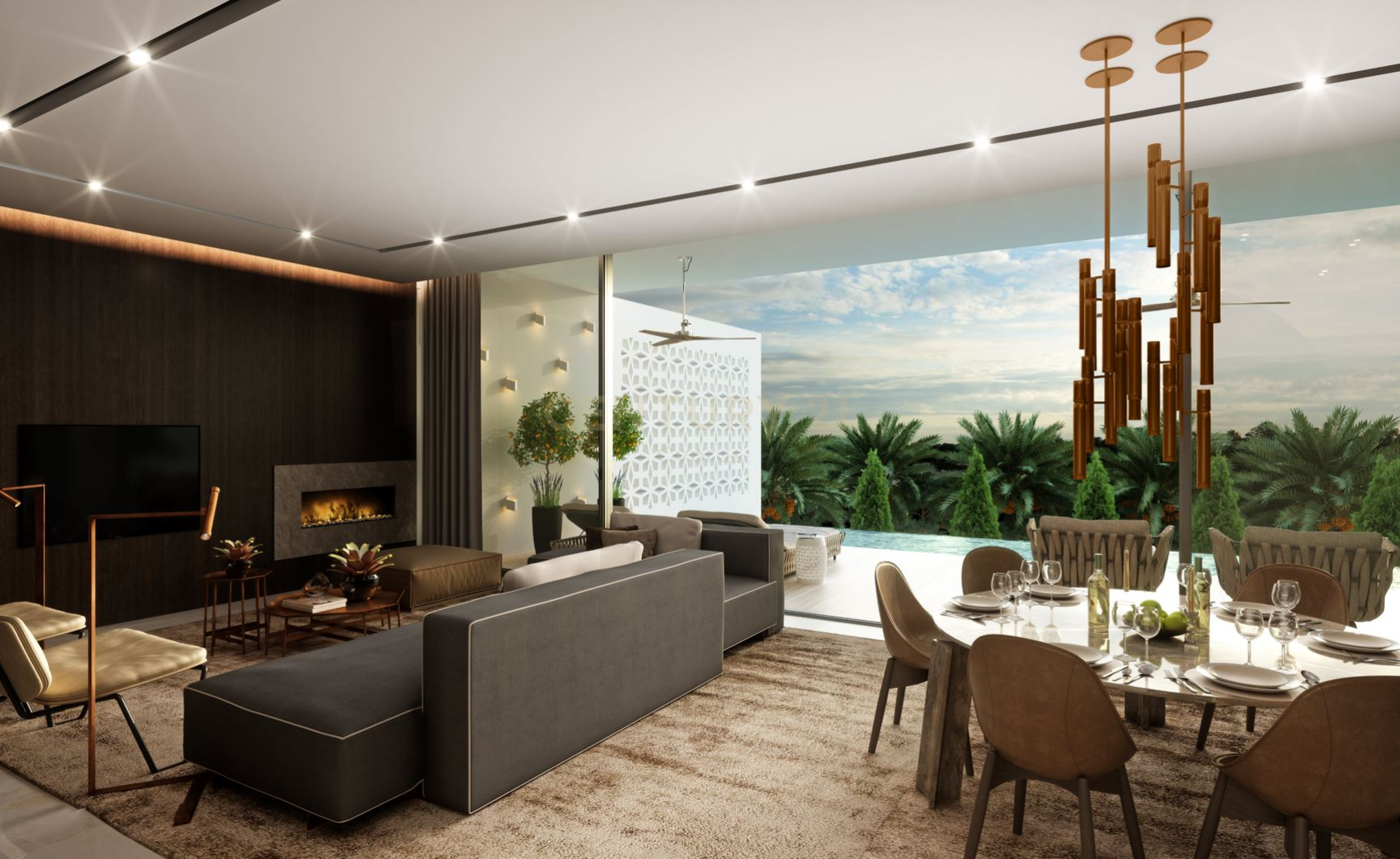 3 dormitorios Dúplex en Germasogeia, Limassol, Chipre No. 35449