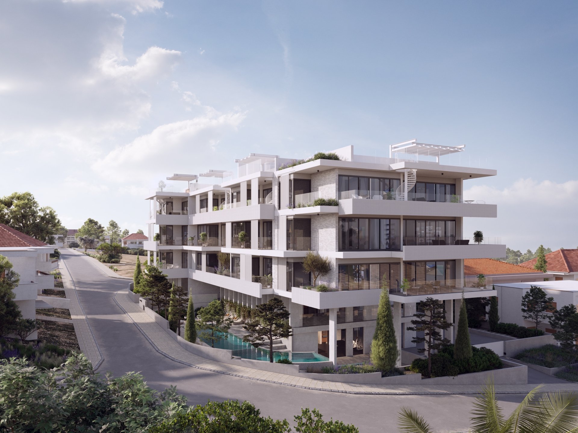 2 dormitorios Apartamento en Mesa Geitonia, Limassol, Chipre No. 6358