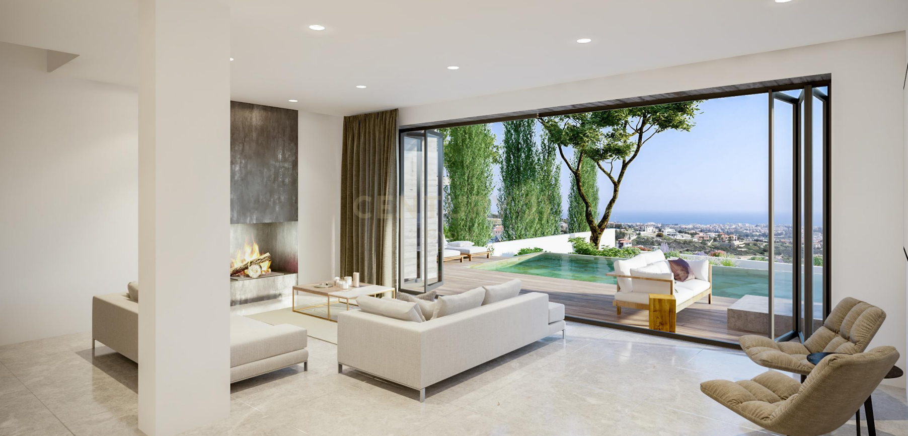 3 chambres Villa à Agios Tychonas, Limassol, Chypre No. 33032