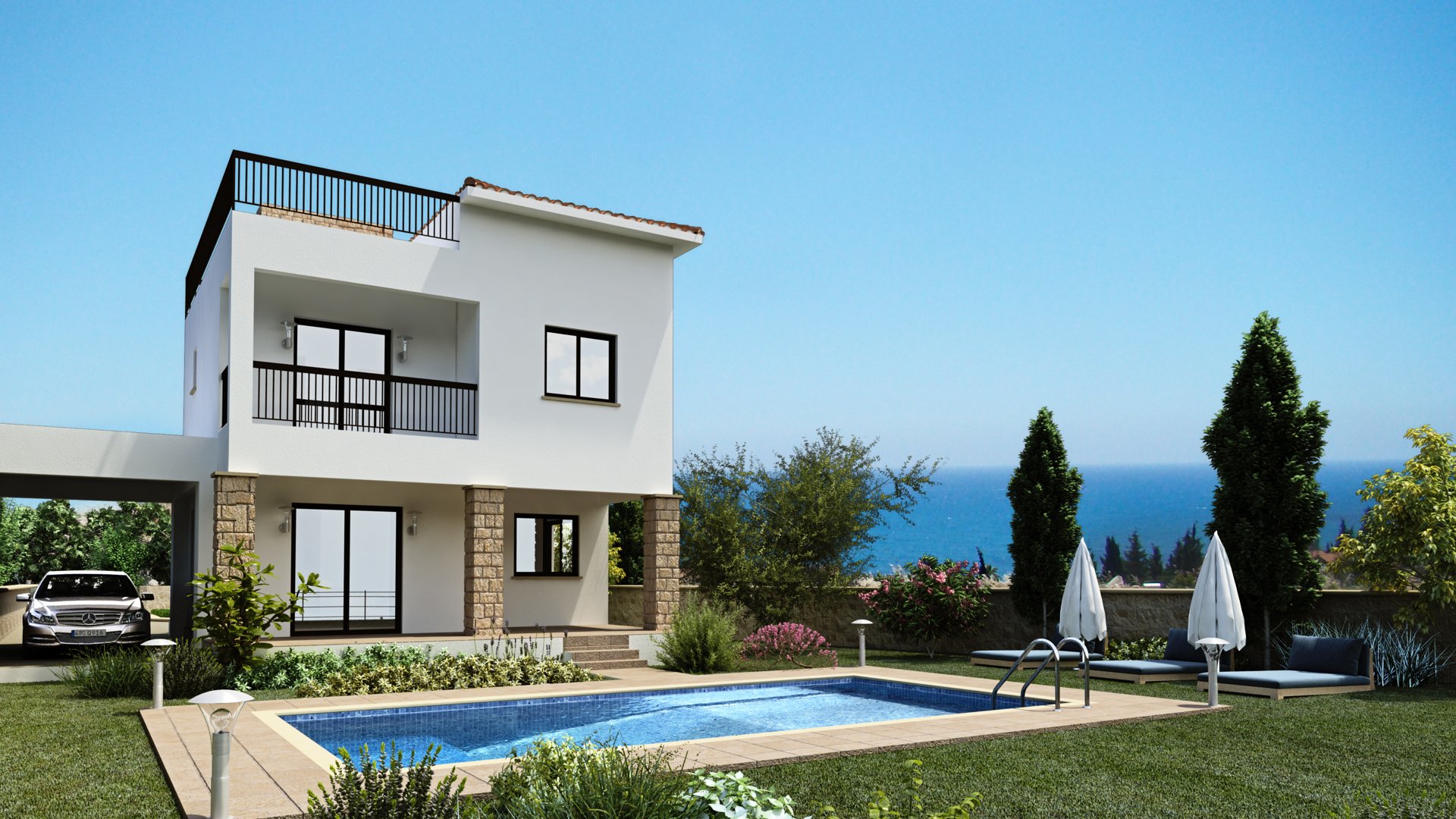 3 chambres Villa à Kouklia, Paphos, Chypre No. 32081