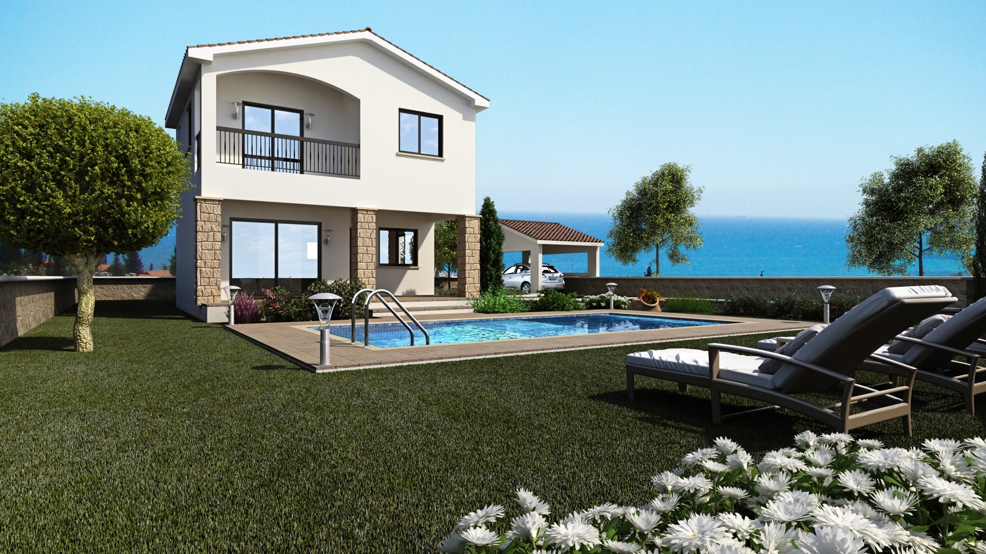 3 chambres Villa à Kouklia, Paphos, Chypre No. 32081