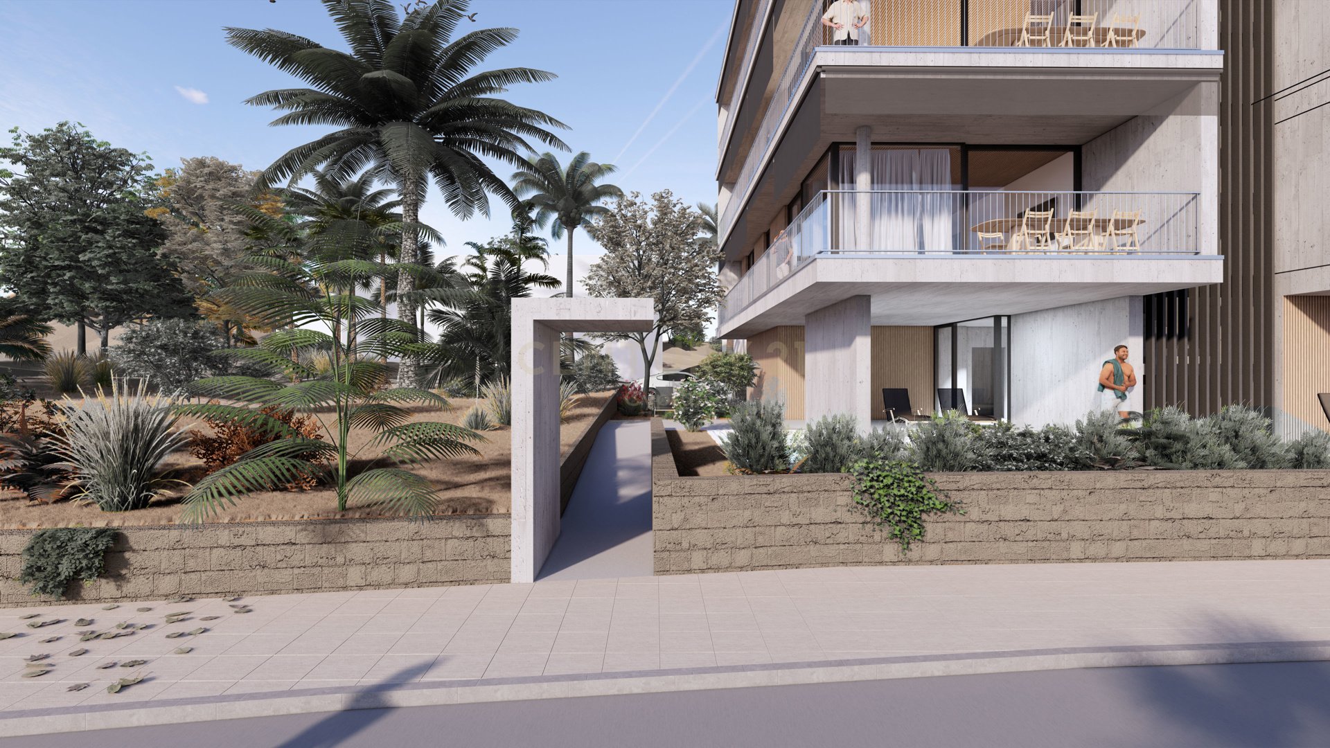 2 bedrooms Apartment in Moutallos, Paphos, Cyprus No. 54457