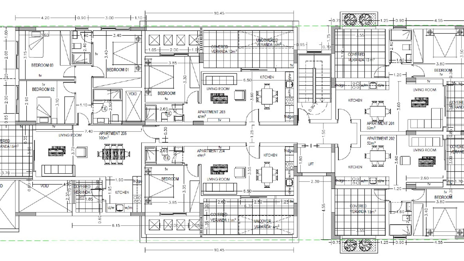 3 bedrooms Penthouse in Zakaki, Limassol, Cyprus No. 29300