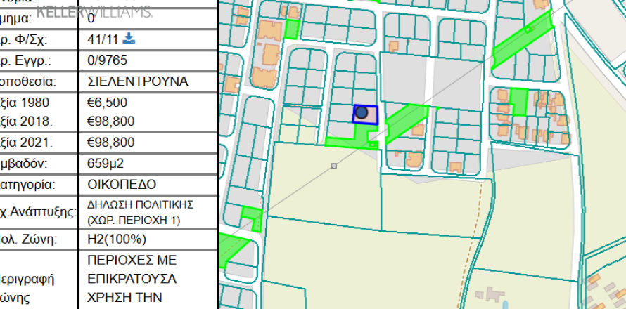 659m2 Land in Pyla, Larnaka, No. 52145