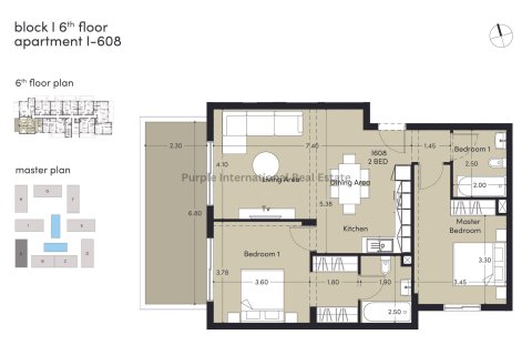2 dormitorios Apartamento en Livadia, Larnaka,  No. 56616 5