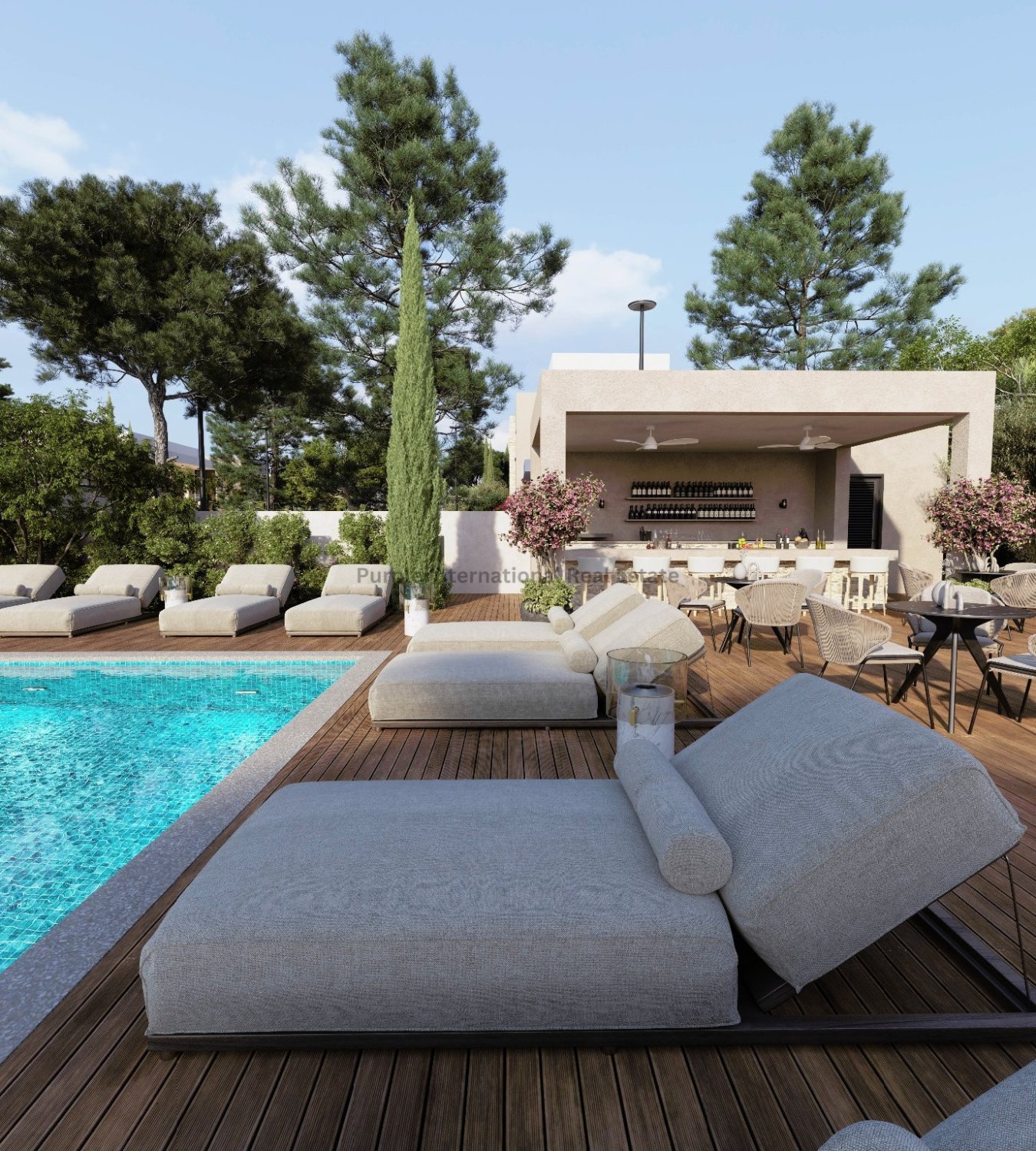 4 dormitorios Villa en Agios Tychonas, Limassol, Chipre No. 56619