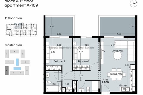 2 bedrooms Apartment in Livadia, Larnaka,  No. 56615 9