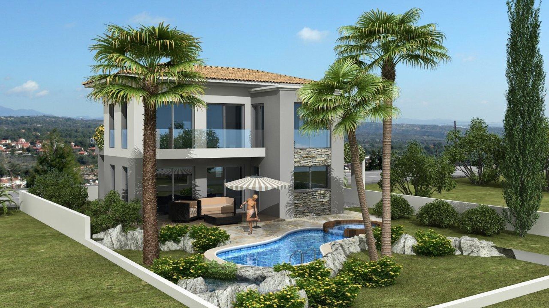 2 bedrooms Townhouse in Moni, Limassol, Cyprus No. 25901