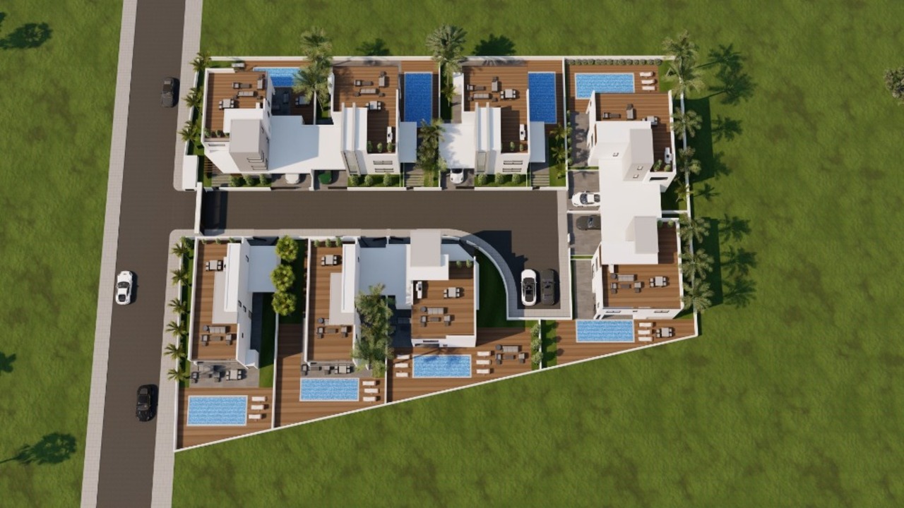 Majestic Villas en Kiti, Larnaka, Chipre No. 5459