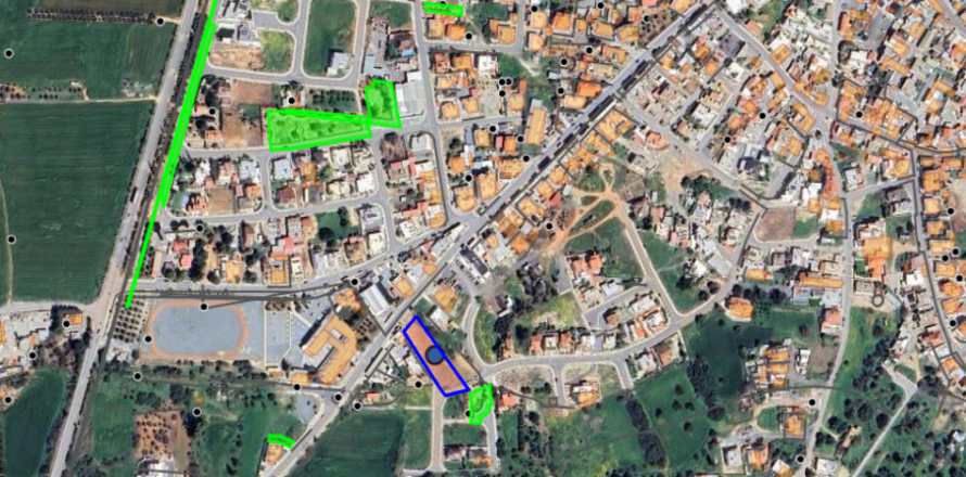 1669m2 Land in Larnaka, No. 39951