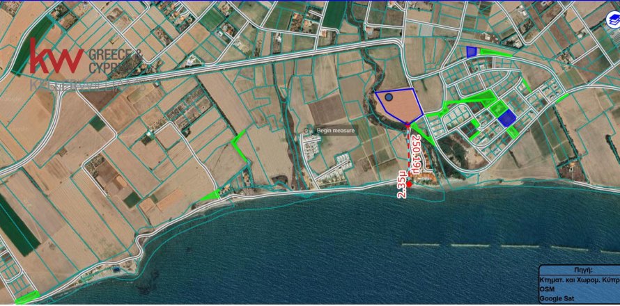 18780m2 Land in Kiti, Larnaka, No. 39950