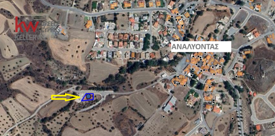 552m2 Land in Analiontas, Nicosia,  No. 56780