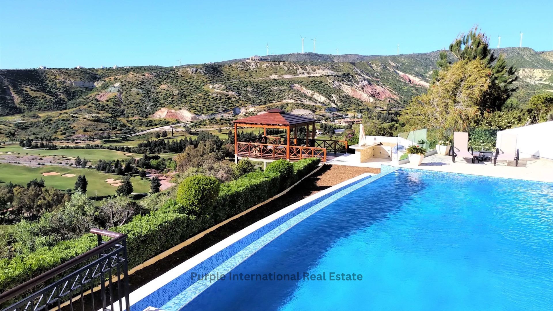 Вилла с 4 спальнями в Aphrodite Hills, Куклия, Пафос, Кипр № 37074
