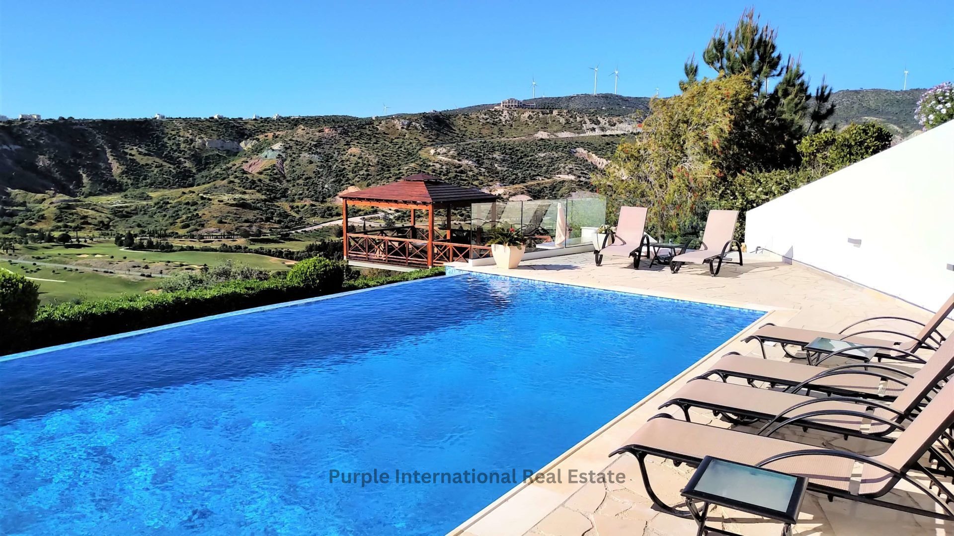 Вилла с 4 спальнями в Aphrodite Hills, Куклия, Пафос, Кипр № 37074