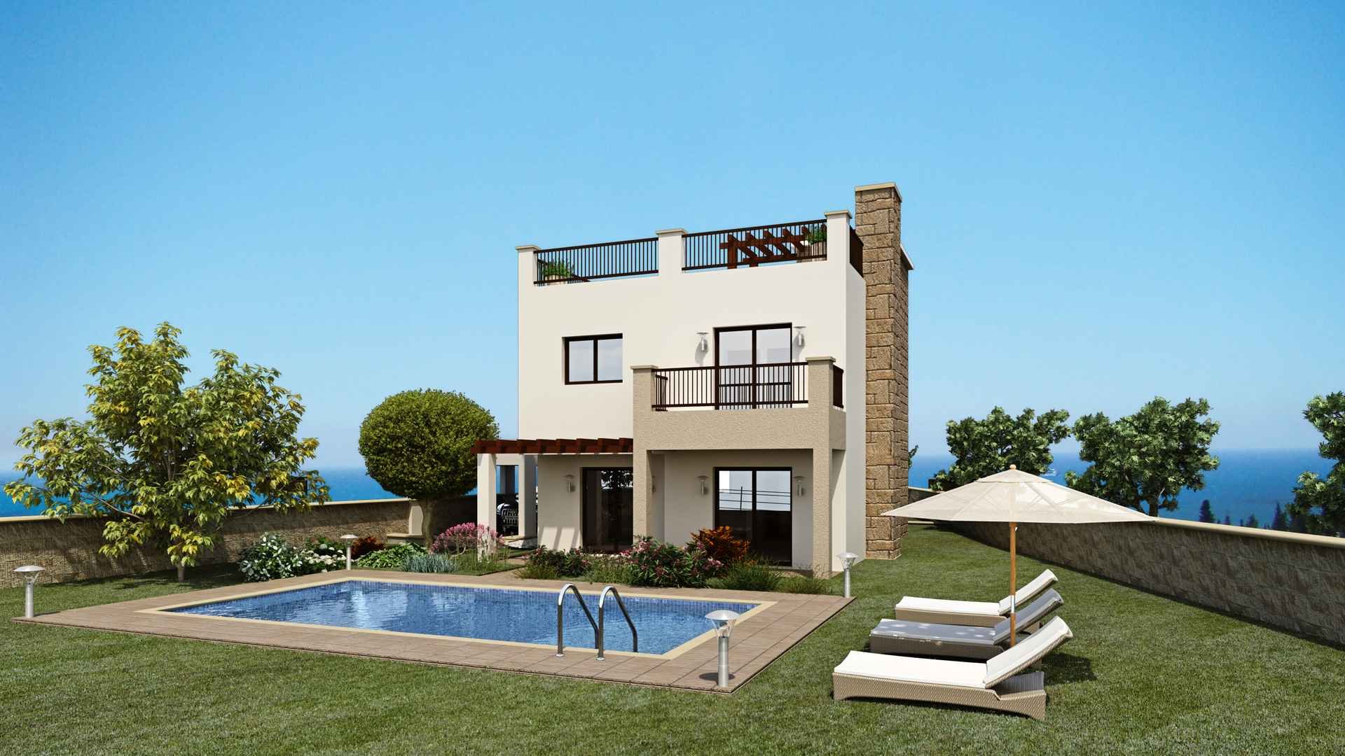 3 dormitorios Villa en PREMIER RESIDENCES Kouklia, Paphos, Chipre No. 5465