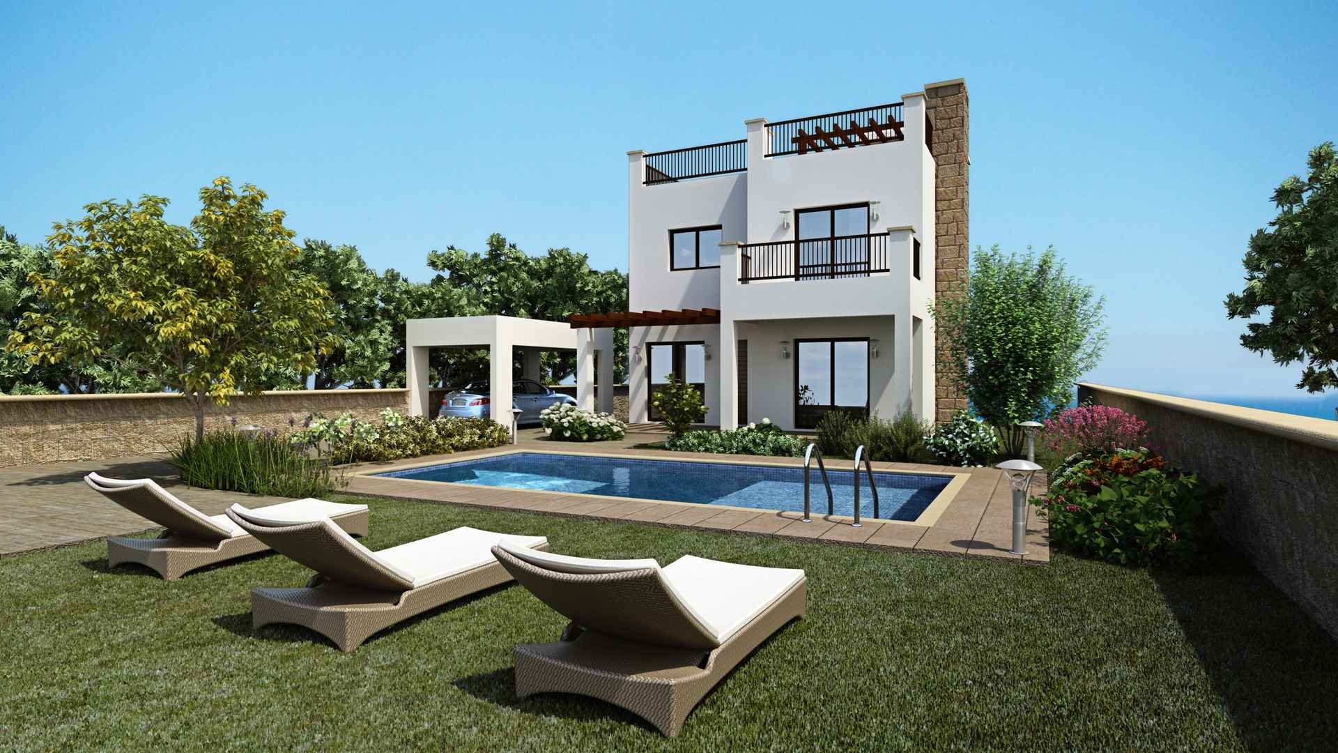 3 dormitorios Villa en PREMIER RESIDENCES Kouklia, Paphos, Chipre No. 5465