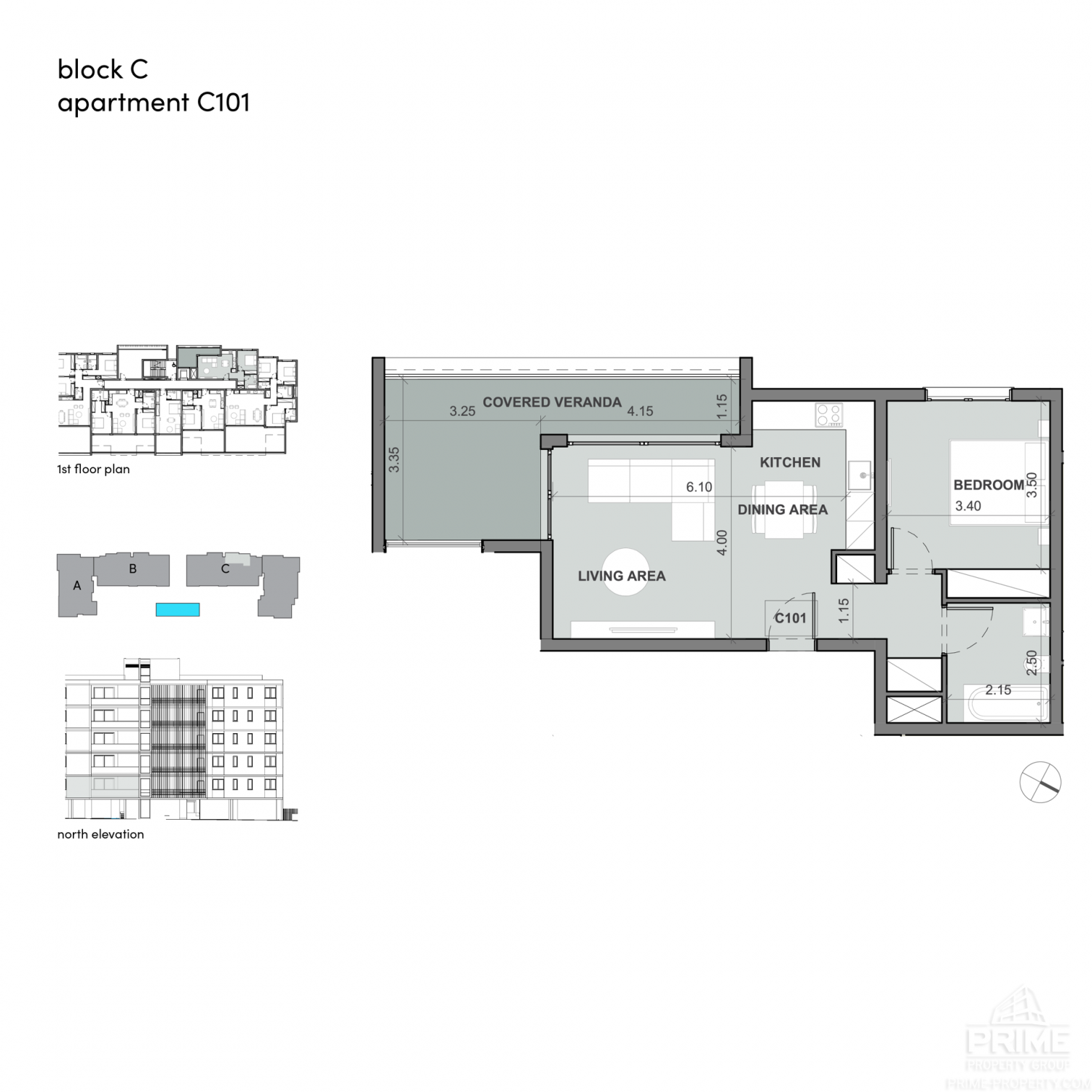 1 chambre Appartement à Limassol, Chypre No. 26892