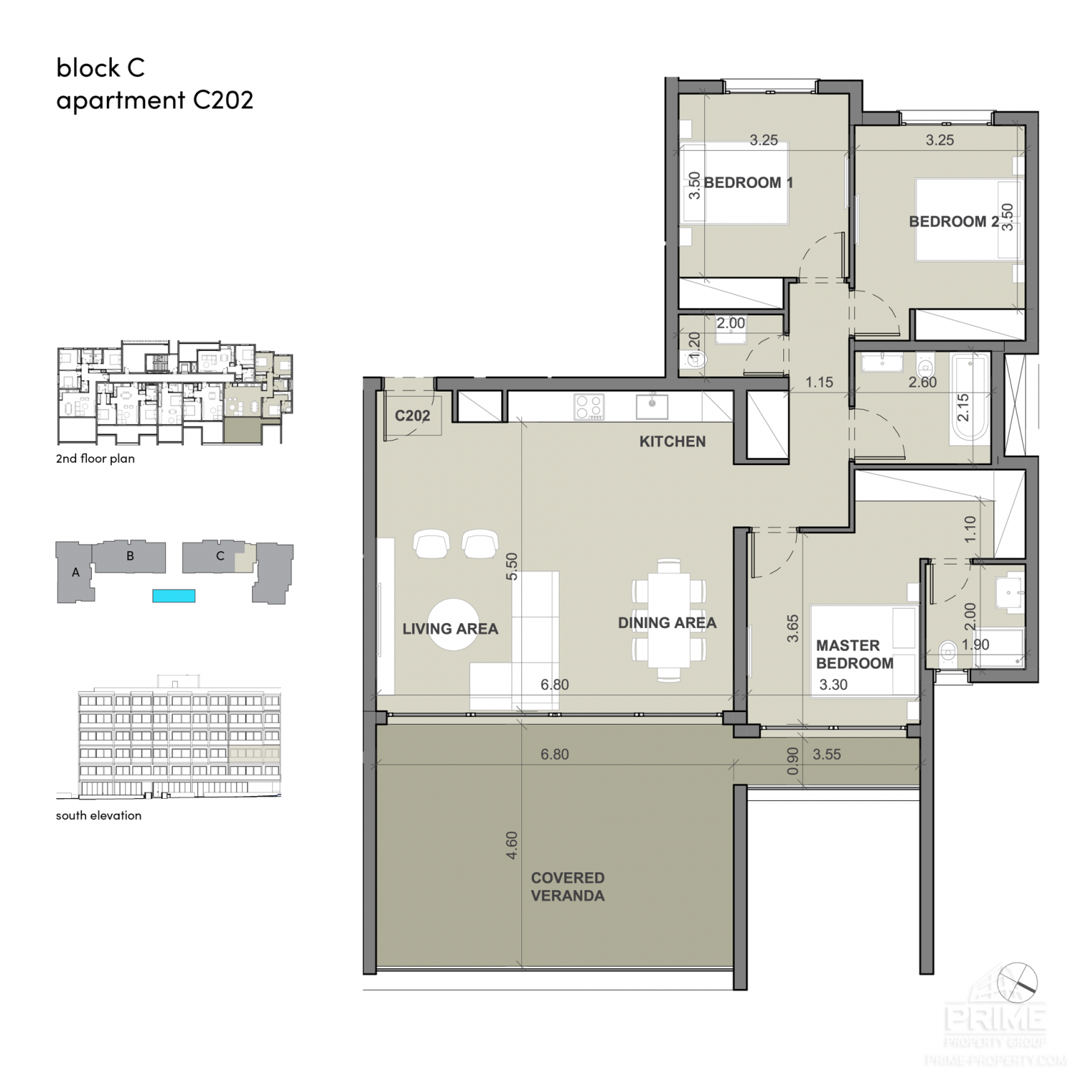 3 chambres Appartement à Limassol, Chypre No. 26897