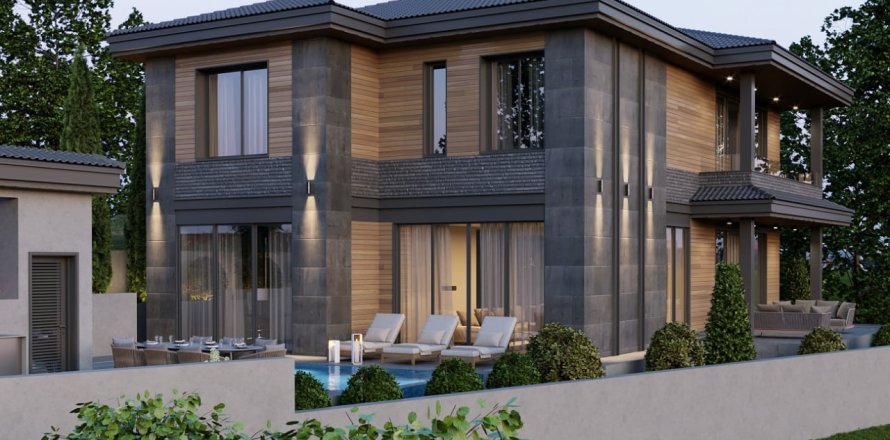 5 chambres Villa à Agios Tychonas, Limassol,  No. 49595