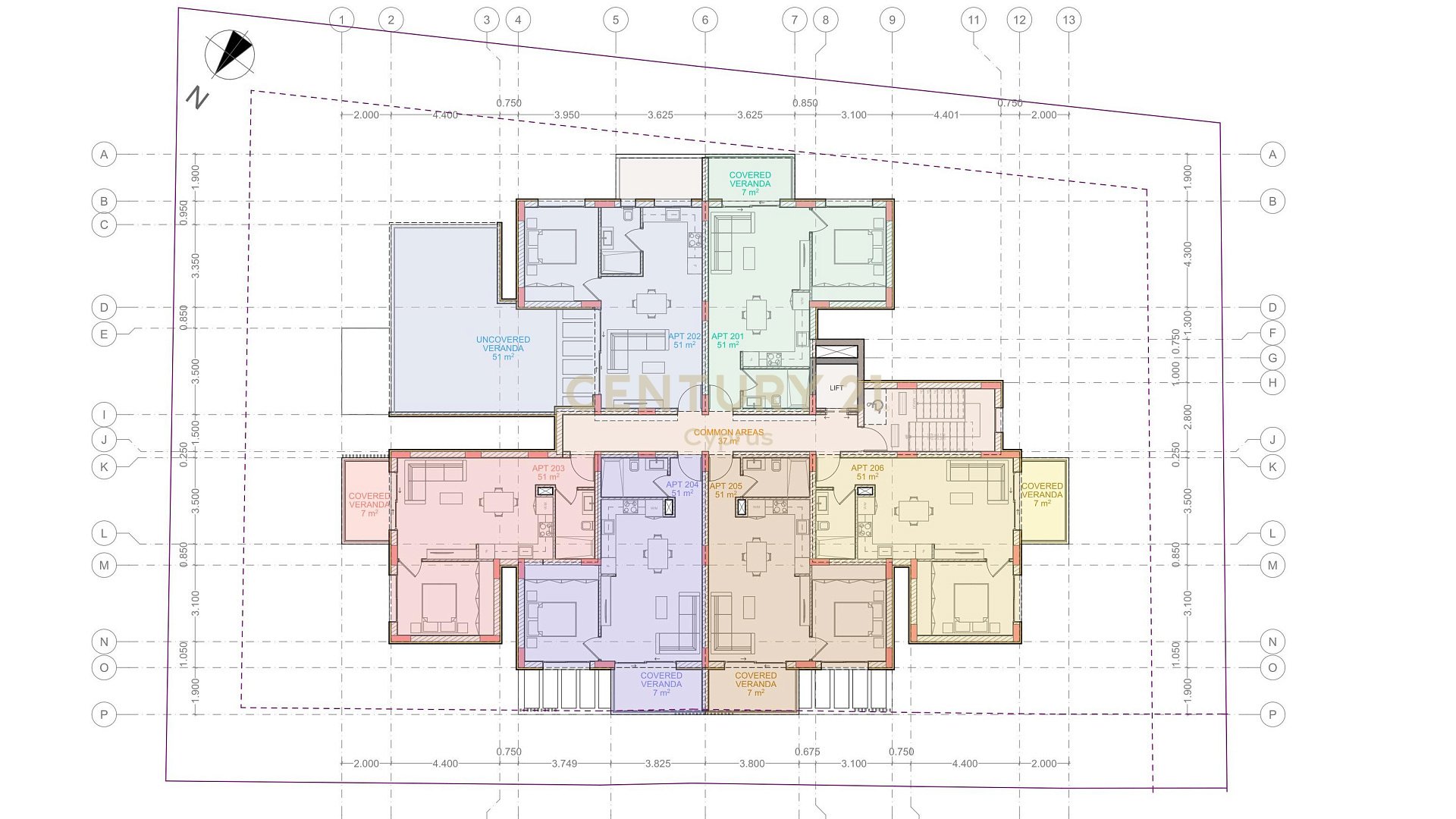 1 bedroom Apartment in Zakaki, Limassol, Cyprus No. 53711