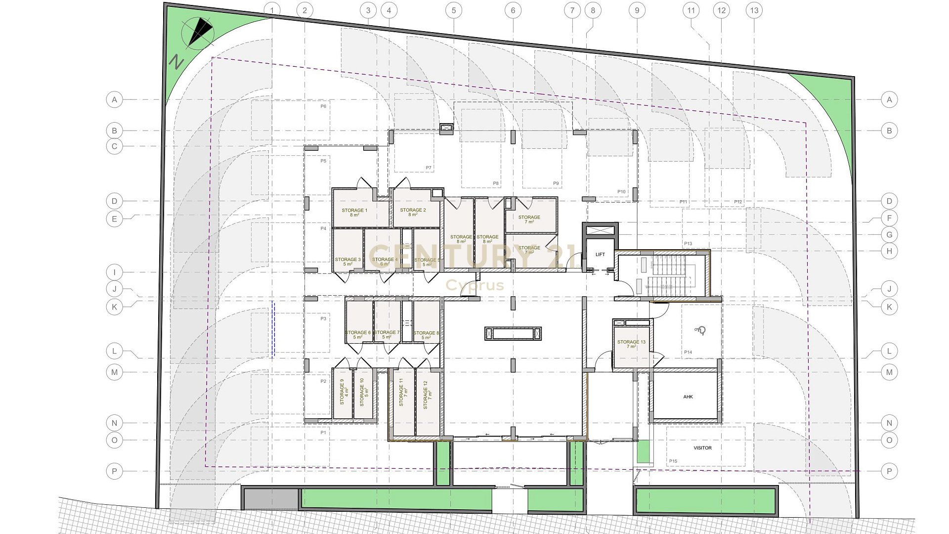 1 bedroom Apartment in Zakaki, Limassol, Cyprus No. 53711