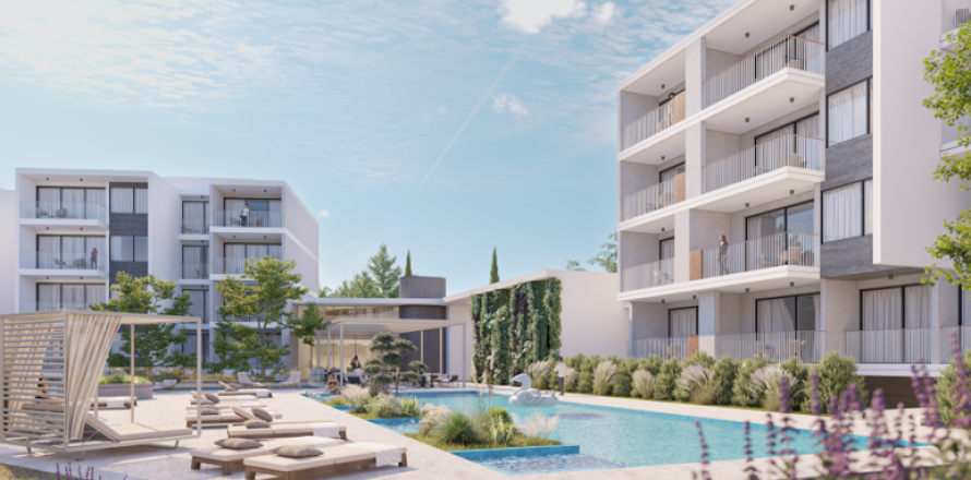 2 dormitorios Apartamento en Paphos,  No. 39126