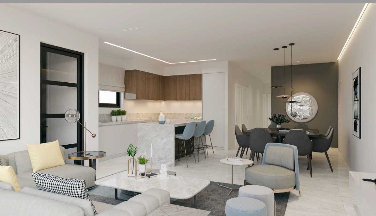 4 pièces Appartement à Nicosia, Chypre No. 38963