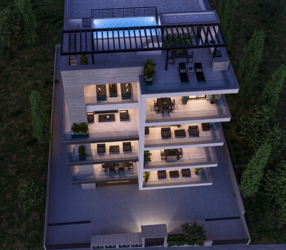 4 pièces Appartement à Nicosia, Chypre No. 38963