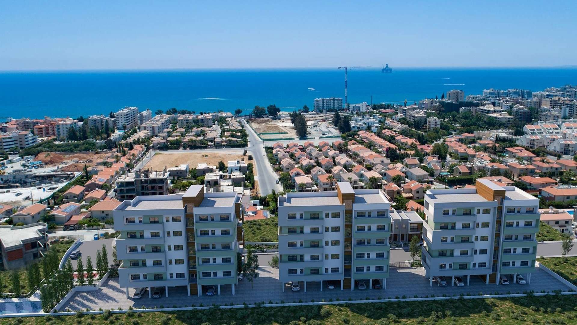 PANORAMA RESIDENCE HOUSES en Germasogeia, Limassol, Chipre No. 8969